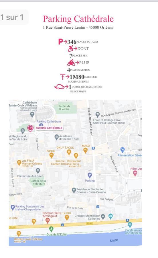 Duplex De Charme Orleans Hypercentre Cathedrale-Parking Possible Διαμέρισμα Εξωτερικό φωτογραφία